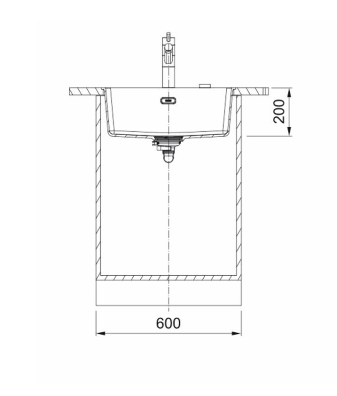 Franke Maris MRG 210 / 110-52 black edition spoelbak 