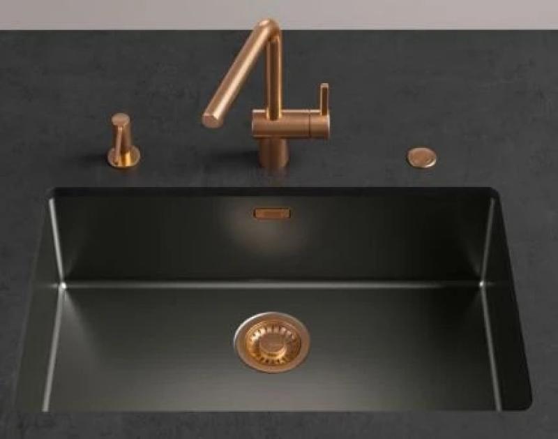 Franke Mythos masterpiece Korfplugset koper met overloop 112.0652.978