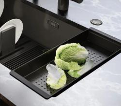 Franke Mythos Masterpiece koperen inzetbakje restenbakje PVD 112.0655.341