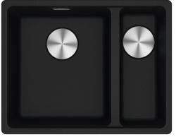 Franke Maris MRG 160-34-15 Fragranite Matt black spoelbak Bak Links  onderbouw