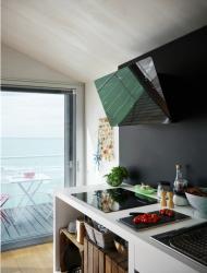 Franke Smart vertikaal zwart glas afzuigkap 80cm 110.0377.735