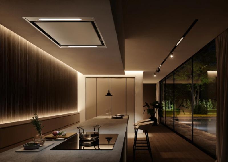 Franke AQ Sense plafondunit RVS afzuigkap 90cm 350.0657.264