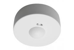 Microwave motion sensor CM-3, max 1200W, AC220-240V, 50/60Hz, angle 360°, range 1-8m ± 1,5- 3,5m, IP20, working with LED, surface mounted, white housing 1208958633