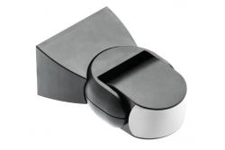 Microwave motion sensor CM-9, max 1200W, AC220-240V, 50/60Hz, angle 180°, range 5-15m ± 1,5- 3,5m, IP65, working with LED, surface mounted, black housing 1208958639