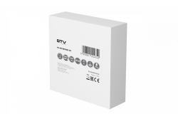 Ceiling cover for luminaires,80x80x30mm,aluminium,black 1208958655