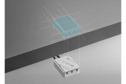 Undercounter switch, for material thickness up to 40mm, 12V, power max. 50W, 150mm cable 1208958744