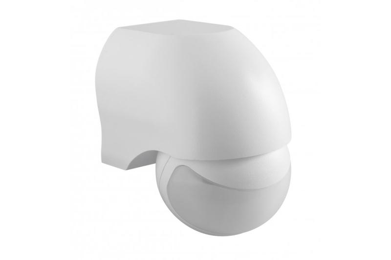 Motion detector CR-11, max 1200W, AC220-240V, 50/60Hz, angle 180°, range 2-8m ± 1,8- 2,5m, IP20, working with LED, surface mounted, white housing 1208959115