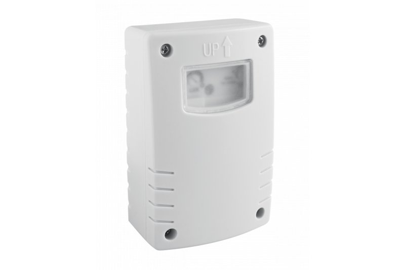 Dusk sensor CZ-2, max 1500W, AC220-240V, 50/60Hz, 6A, IP44, working with LED, surface mounted, white housing 1208959141