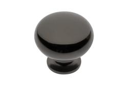 Steel knob BERGAMO black chrome 1208959159