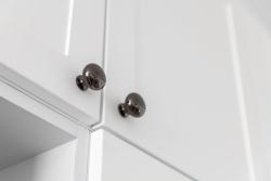 Steel knob BERGAMO black chrome 1208959159