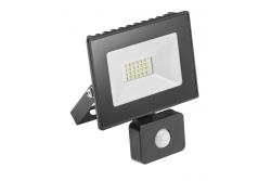 G-TECH Motion detector LED floodlight, 20W, 1400lm, AC220-240V, 50/60Hz, PF>0.9, IP65, 120°, 6400K, black 1208959167