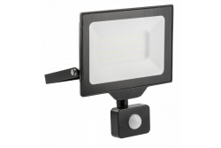 G-TECH LED floodlight with motion sensor,50W, 5000lm,AC220-240V,50/60 Hz,PF>0,9,RA>80,IP65,120°,4000K,black 1208959178