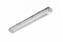 G-TECH hermetic fixture 2x60 T8 LED-J, G13, AC220-240V, 50/60Hz, IP65, IK06, ABS/PS, gray 1208959199