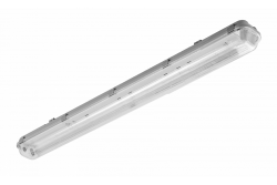 G-TECH hermetic fixture 2x120 T8 LED-J, G13, AC220-240V, 50/60Hz, IP65, IK06, ABS/PS, gray 1208959200