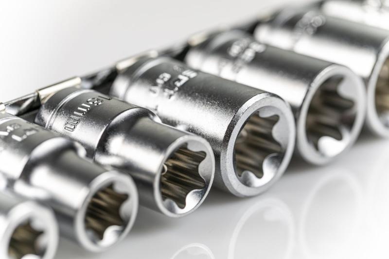 Hoegert Torx bit dopsleutelset 1/2" 9 stuks CrV50BV30 1208959462