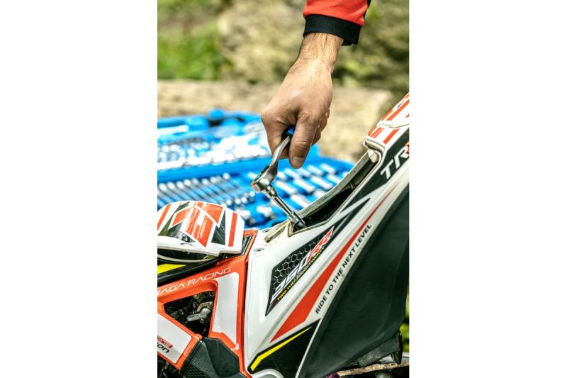 Hoegert Ratelhandvat 1/2" 72T CrV staal met snelsluiting 1208959715