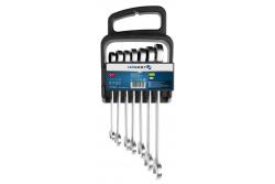 Hoegert Combinatiesleutelset met ratel, 7 stuks, 10-19 mm. 1208959728