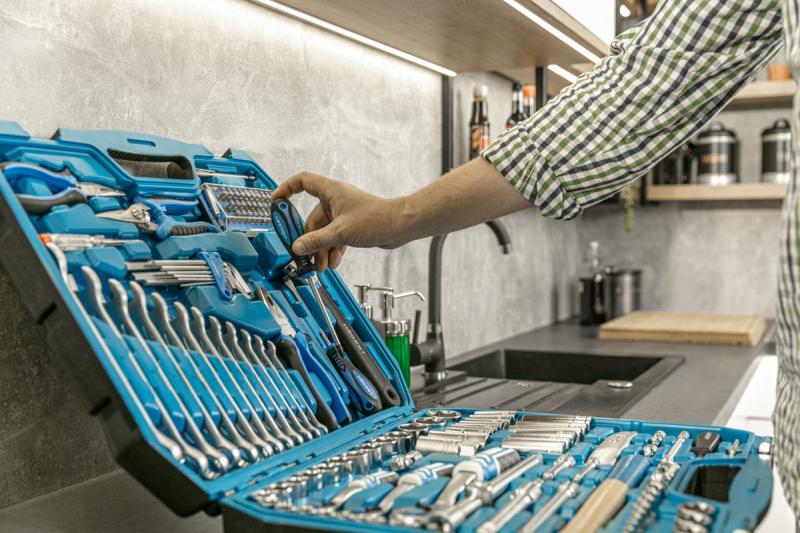 Hoegert Toolkit 131 stuks. 1/2" 3/8" 1/4" 1208959735