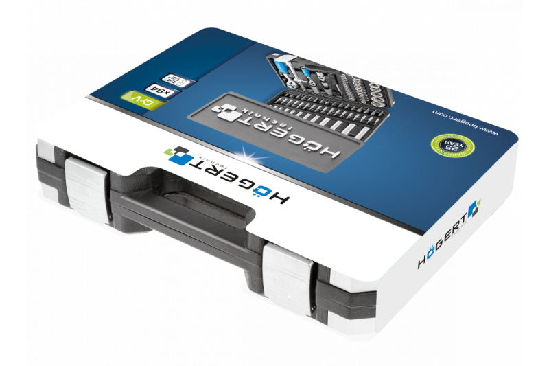 Hoegert Gereedschapsset 94 stuks. 1/2" 1/4" 1208959738