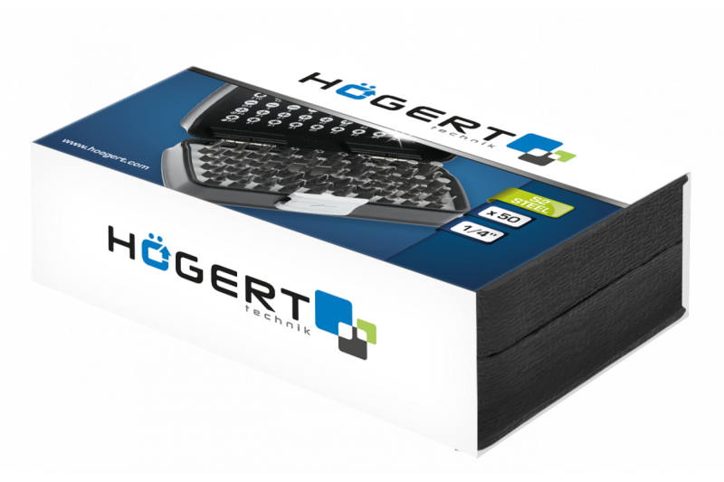 Hoegert Schroevendraaier bit set 50 stuks 1208959742