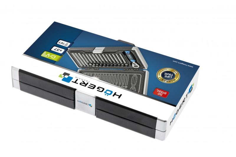 Hoegert 37-delige schroevendraaierbits set met ratelhandvat 1208959746