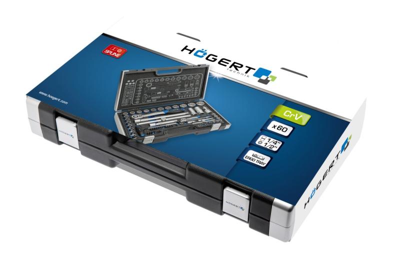 Hoegert Gereedschapsset 60 stuks 1208959747