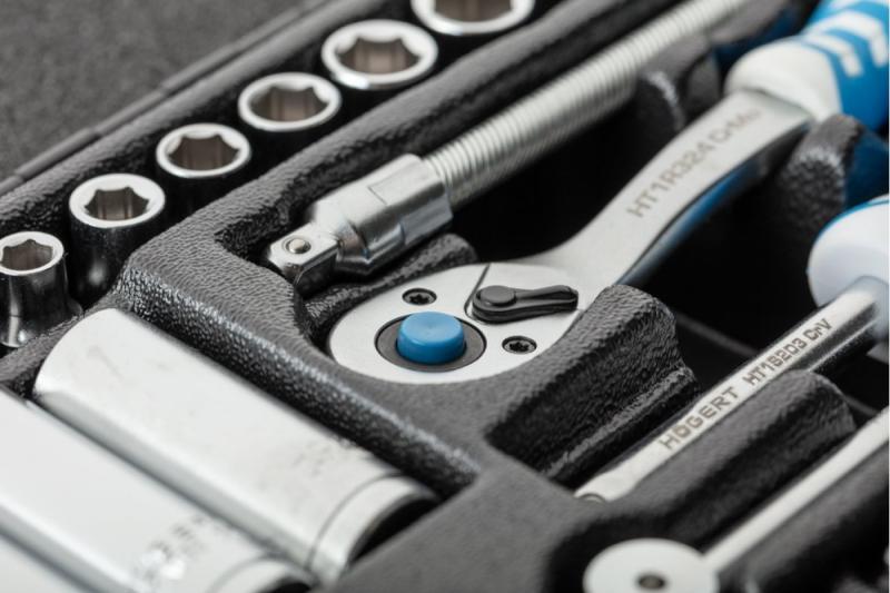 Hoegert Gereedschapsset 63 stuks. 1 4" 1208959751