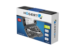 Hoegert Ratelring sleutel met gewricht en doppen 1208959753