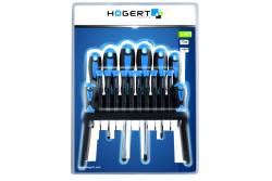 Hoegert 18-delige schroevendraaierset van S2-staal 1208959789