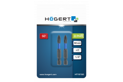 Hoegert Elektrische schroevendraaier bit PH0 50mm 2 stuks 1208959817