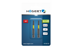 Hoegert Elektrische schroevendraaier bit Torx TT40 50mm 2 stuks 1208959835