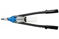 Hoegert Tweehandige popnageltang 530 mm vijf verwisselbare neusstukken maximaal 6,4 mm. 1208960154