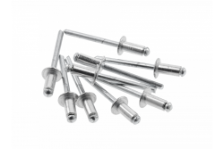 Hoegert Aluminium klinknagels 4x18 50 stuks 1208960161