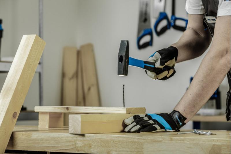 Hoegert Machinist hamer met glasvezel handvat 300 g 1208960217