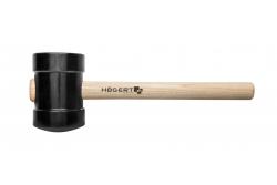 Hoegert Houten handvat rubberen hamer 800 g 1208960232