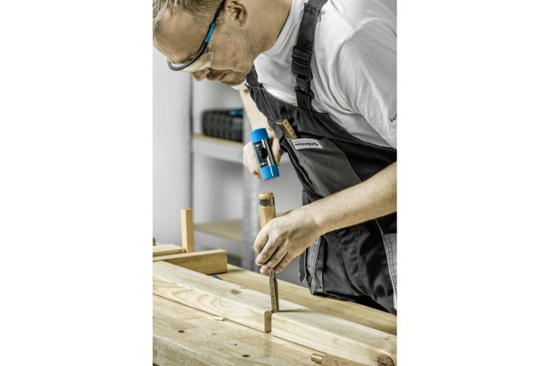 Hoegert Nylon Hamer glasvezel handvat van 35 mm. 1208960234