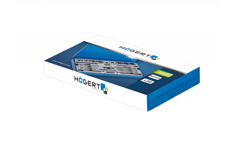 Hoegert Tap- en snijmoerset 20 stuks 1208960274