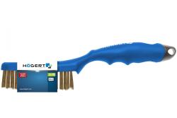 Hoegert Draadborstel met vier rijen messingdraad 1208960283