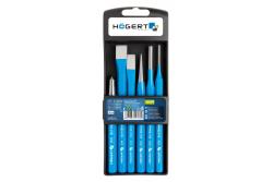Hoegert Beitel- en ponsset 6 stuks CrV 1208960301