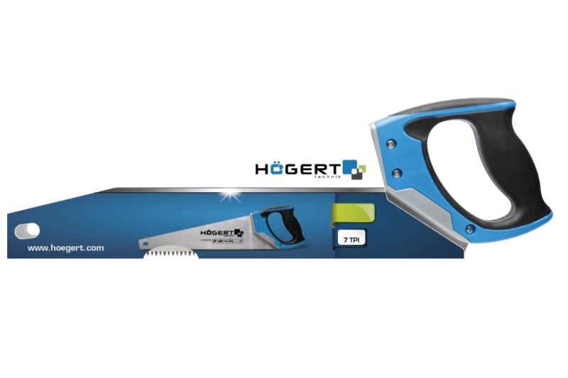 Hoegert Handzaag 450 mm 7 TPI driehoekige scheermestanden 1208960372