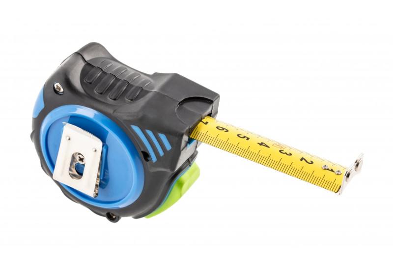 Hoegert Rolmaat 5m 19mm automatische stop nylon met magneten 1208960476