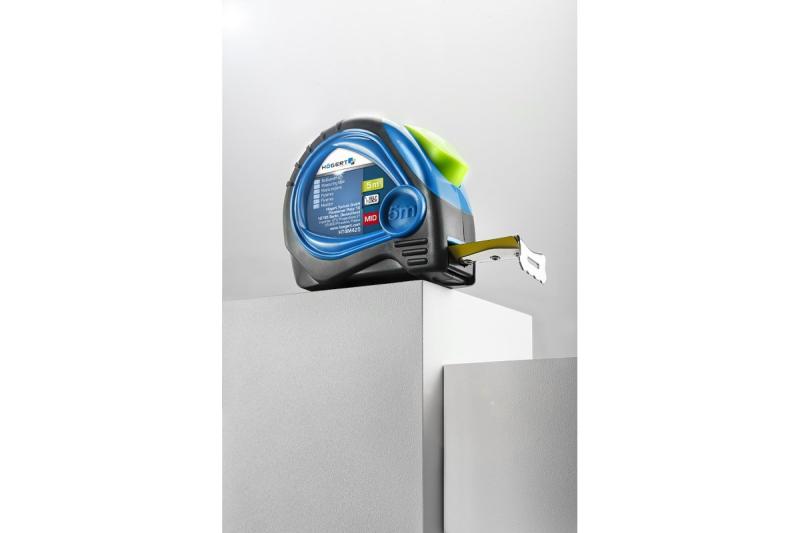 Hoegert Rolmaat 5 m x 19 mm MID-gecertificeerde teflon-gecoate band. 1208960485