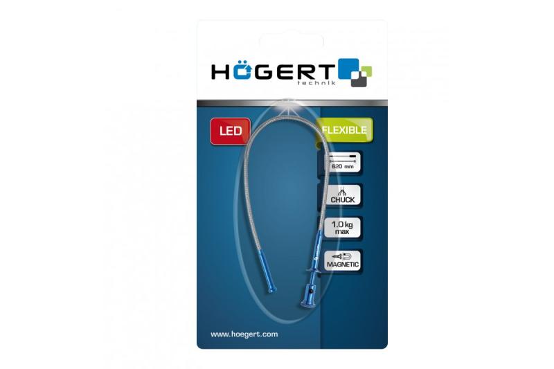 Hoegert Magnetisch ophaalgereedschap max. 1 kg 620 mm flexibele LED 1208960602