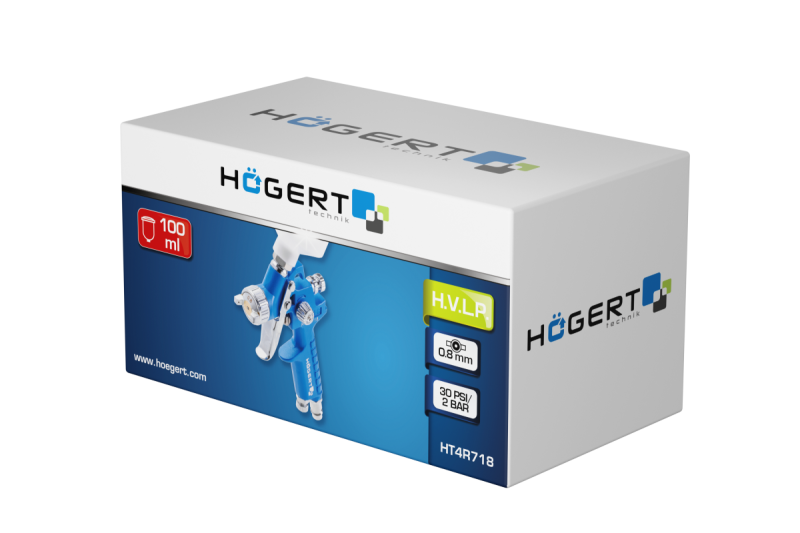 Hoegert Spuitpistool met bovenbeker van 100 ml. 1208960621