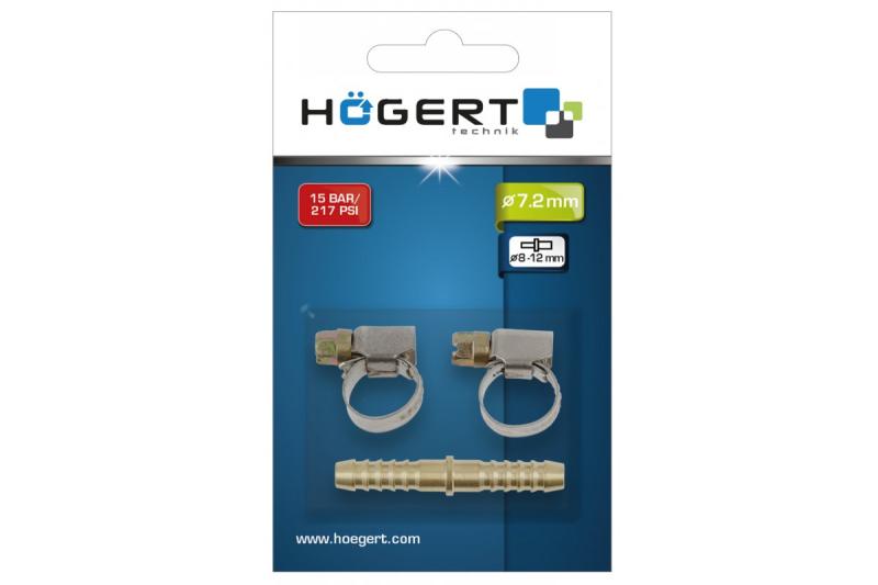 Hoegert Connector 8mm 3 stuks 1208960639