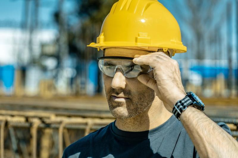 Safety helmet, gelb 1208960674