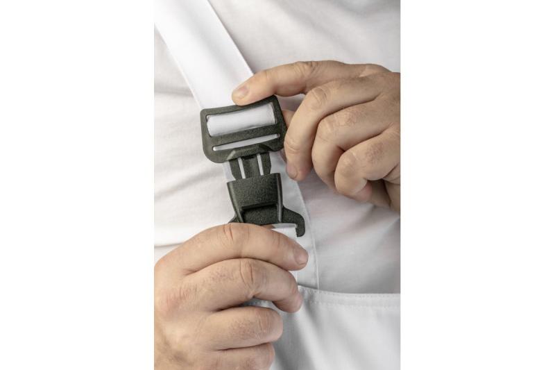 SALM Protective bib trousers white 2XL 1208961133