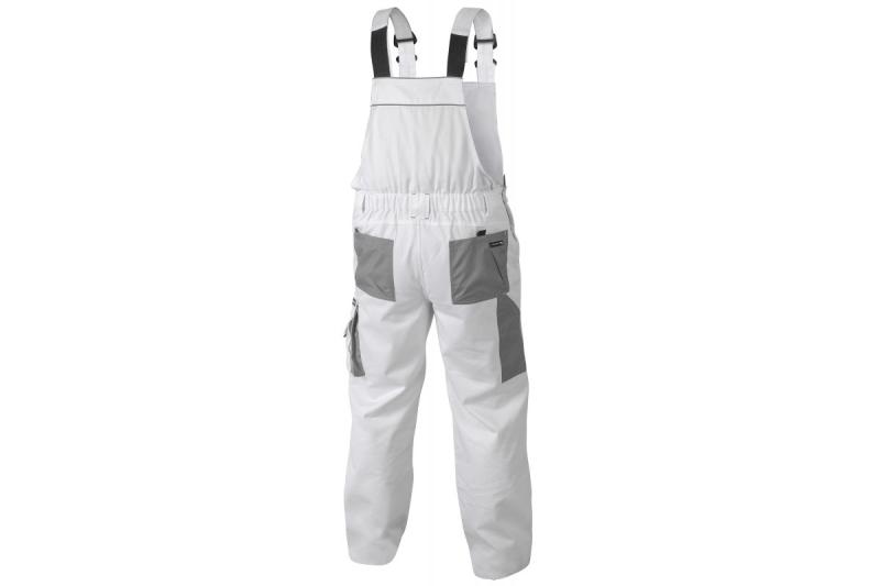 SALM Safety bib trousers white S 1208961136