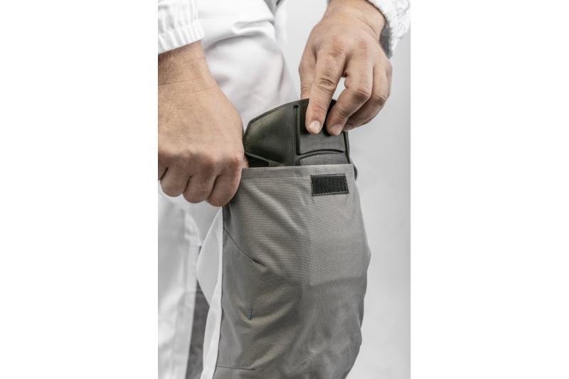 SALM Protective bib trousers white XL 1208961137