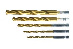 Hoegert Metalen boorset: 4.5.6.8.10 mm gemaakt van HSS staal. 1208961666